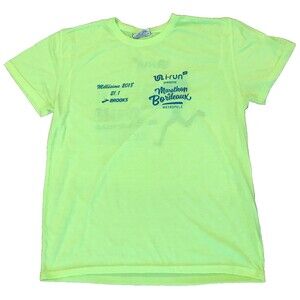 Marathon de Bordeaux FR Night Running Clique Yellow Reflective Shirt Women's, M